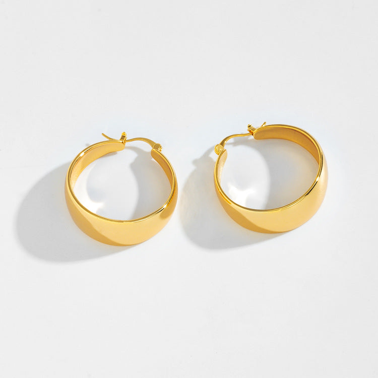 Bold Gold Hoops