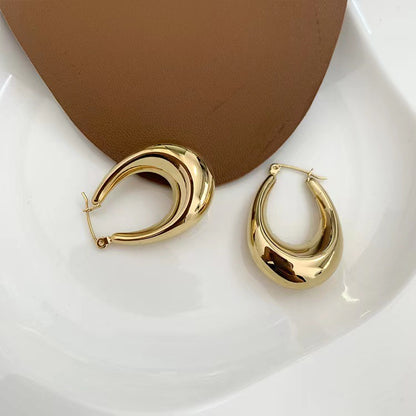 Statement Gold Hoops