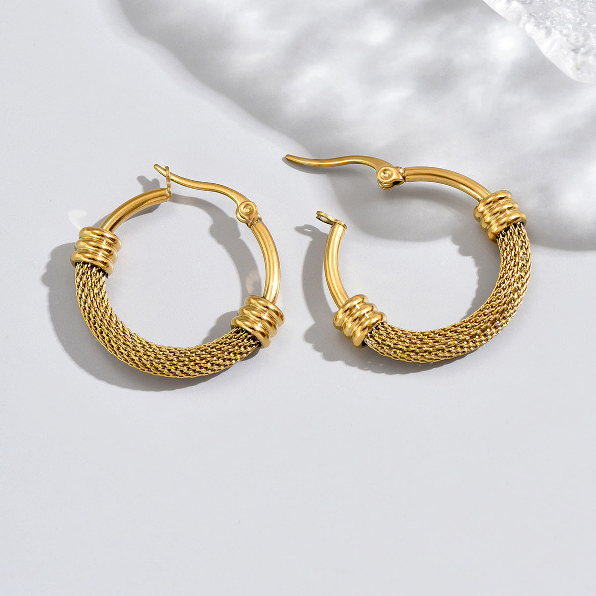 Golden Goddess Hoops