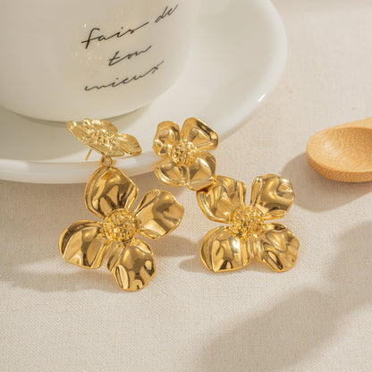 Floral Cascade Danglers