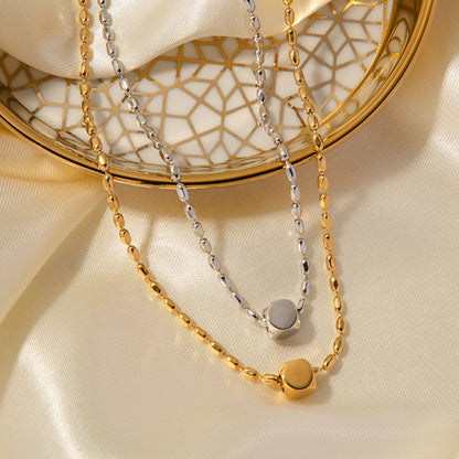 Cubic Charm Necklace