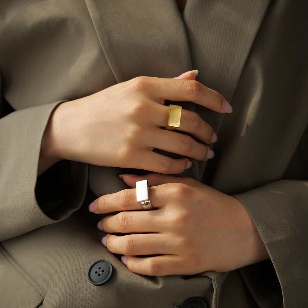 Horizon Gold Ring