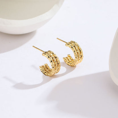Luxe Gold Hoops