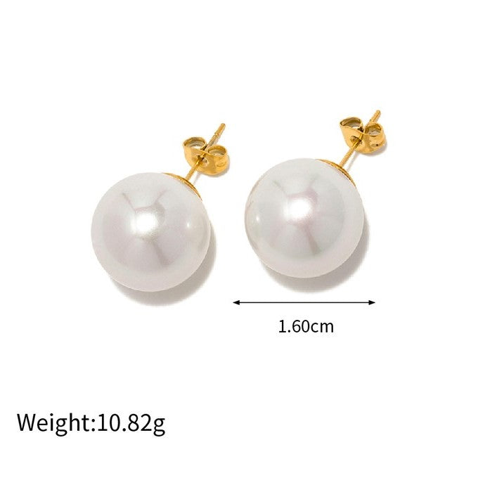 Timeless Pearl Studs