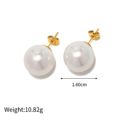 Timeless Pearl Studs