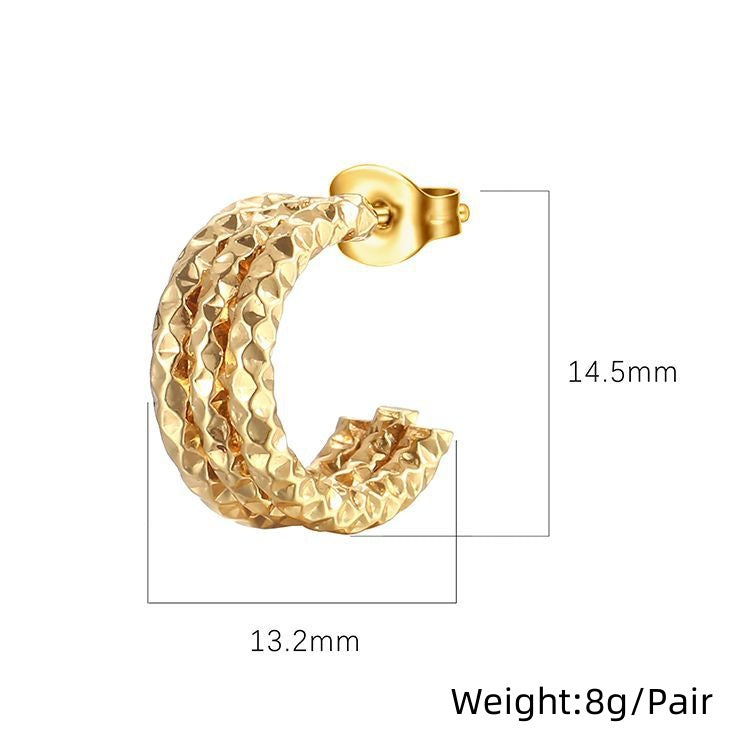 Luxe Gold Hoops
