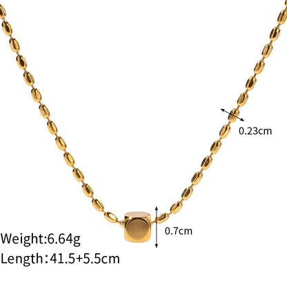 Cubic Charm Necklace