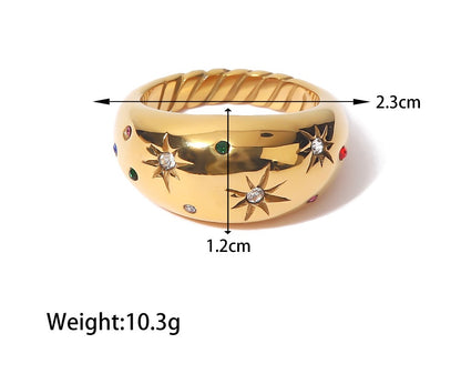 Stellar Aurelian Gold Band