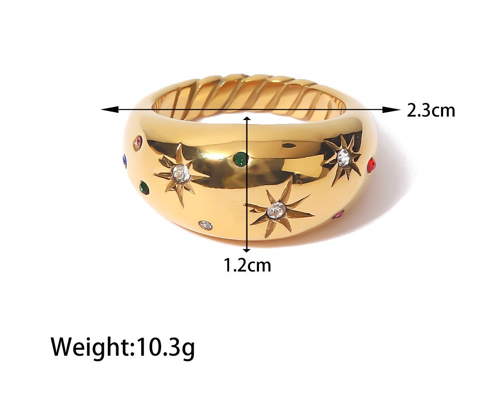 Stellar Aurelian Gold Band