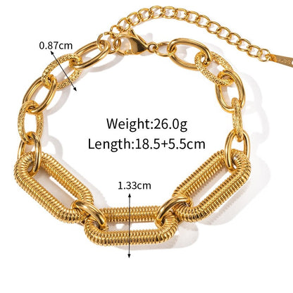 Power Links - Gold Loose Bracelet