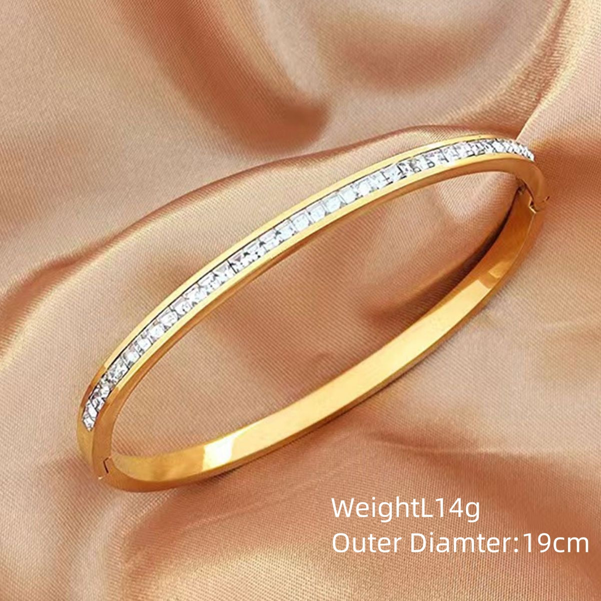 Sparkle Delight Bangle Bracelet