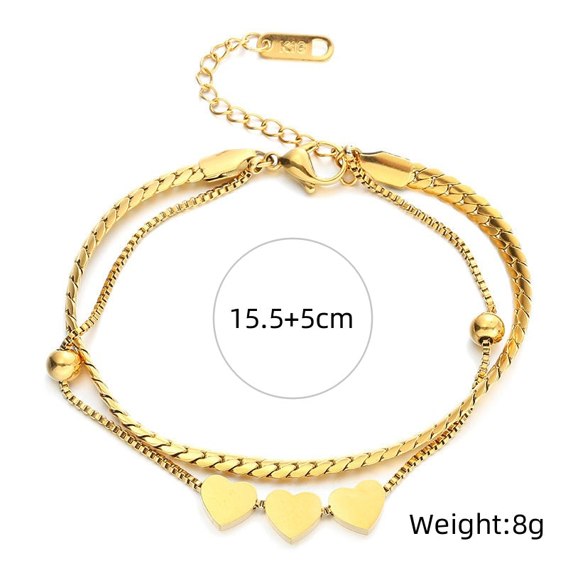 Love Trio Loose Bracelet