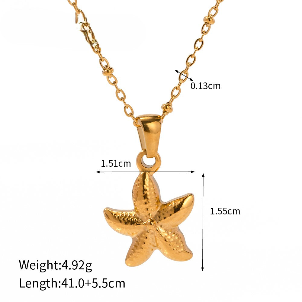 Coastal Charm Gold Necklace
