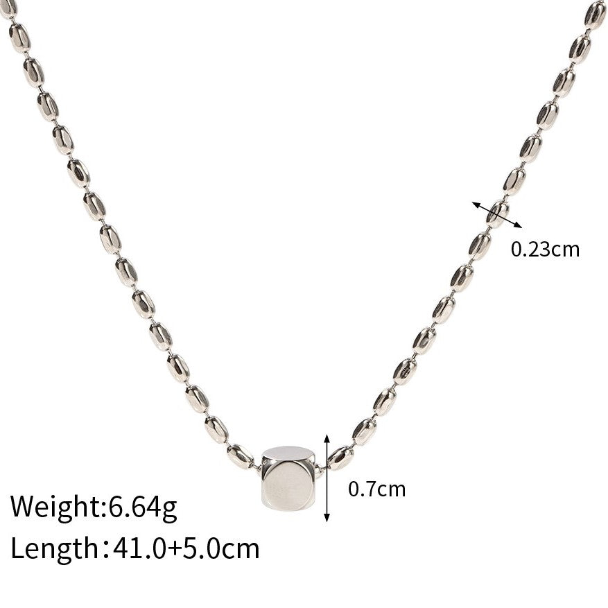 Cubic Charm Necklace