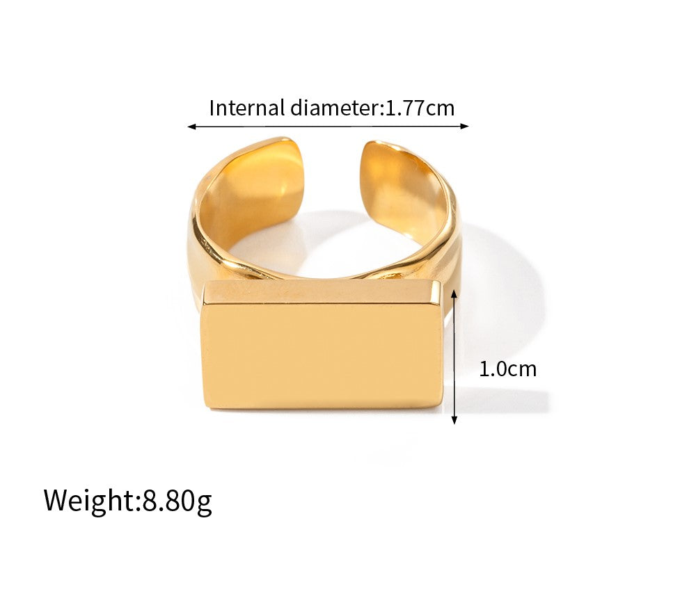 Horizon Gold Ring