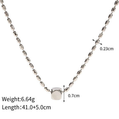 Cubic Charm Necklace