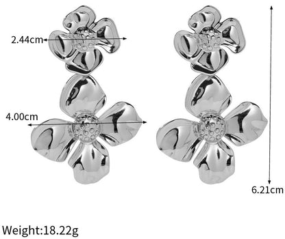 Floral Cascade Danglers