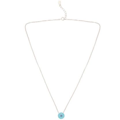 925 Silver Warding Evil Eye Necklace