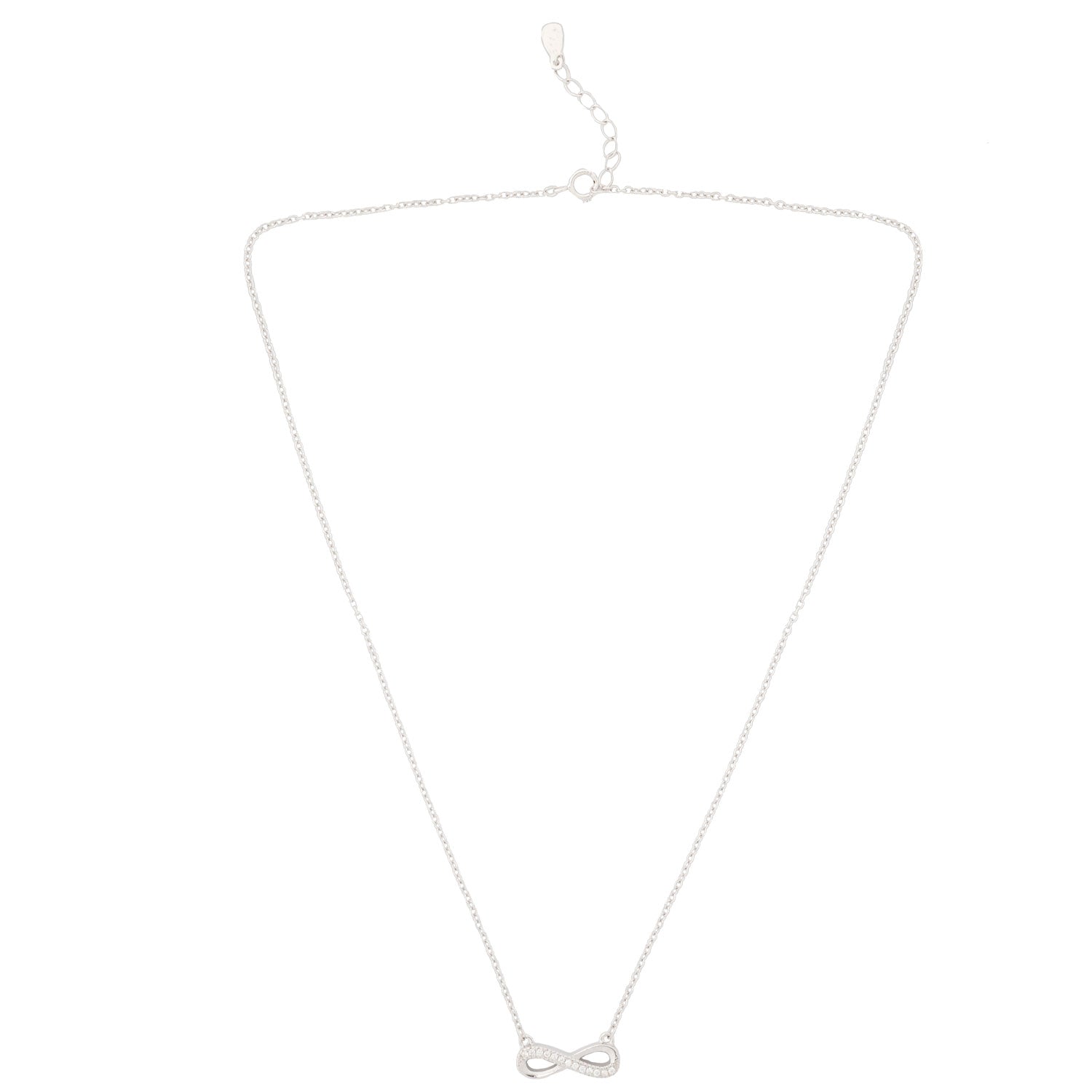 925 Silver Infinity Necklace