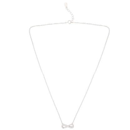 925 Silver Infinity Necklace