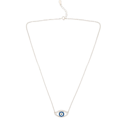 925 Silver Evil Eye Necklace
