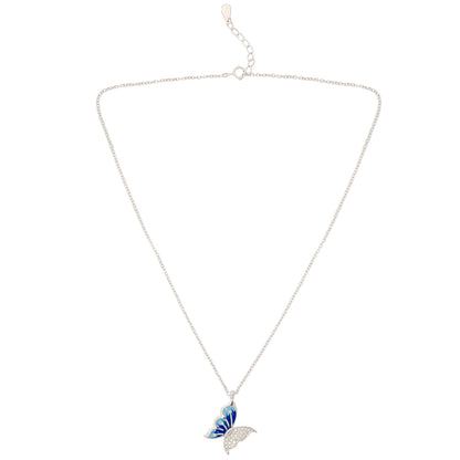 925 Silver Butterfly Necklace