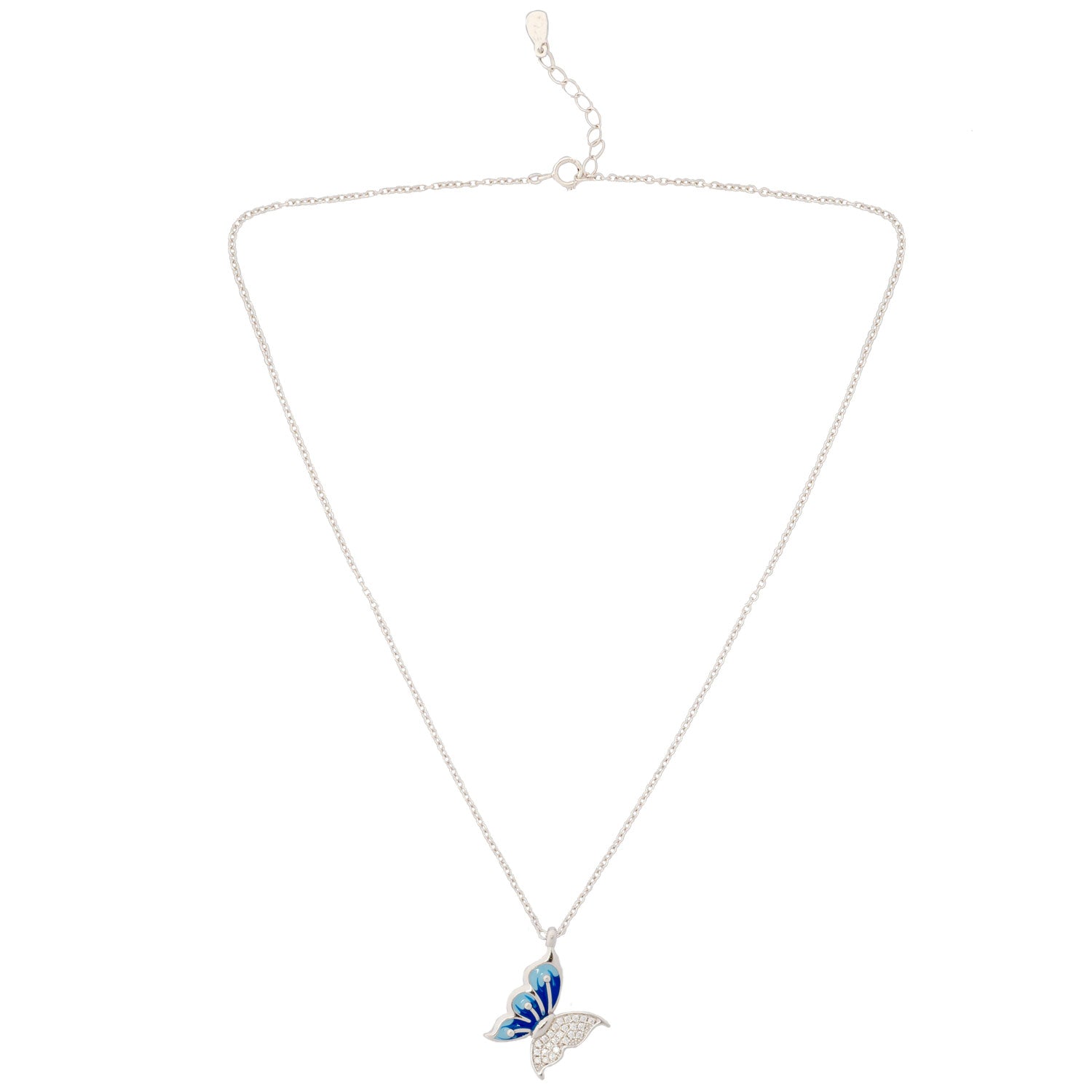 925 Silver Butterfly Necklace