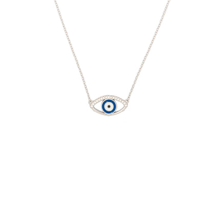 925 Silver Evil Eye Necklace