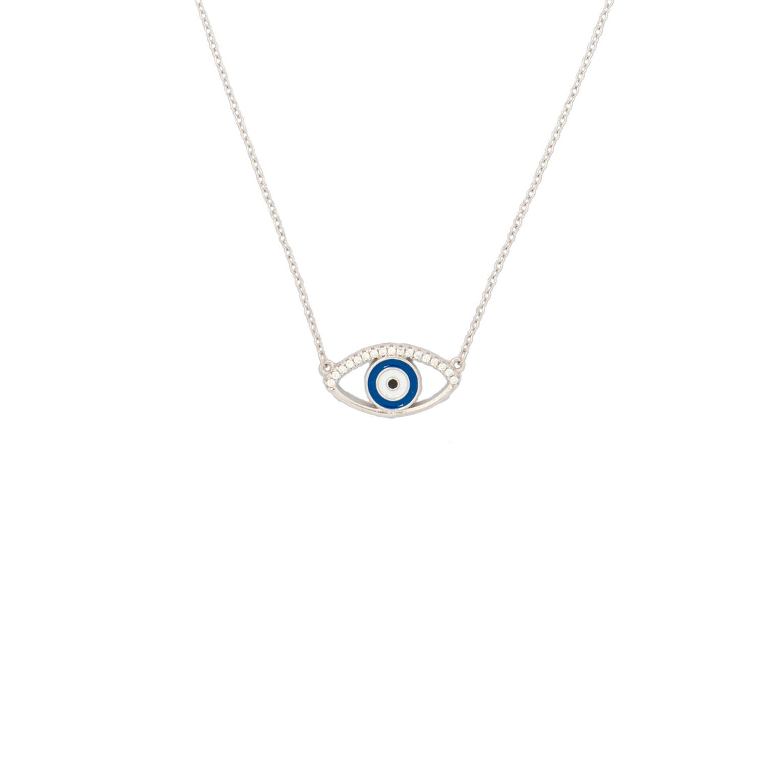 925 Silver Evil Eye Necklace