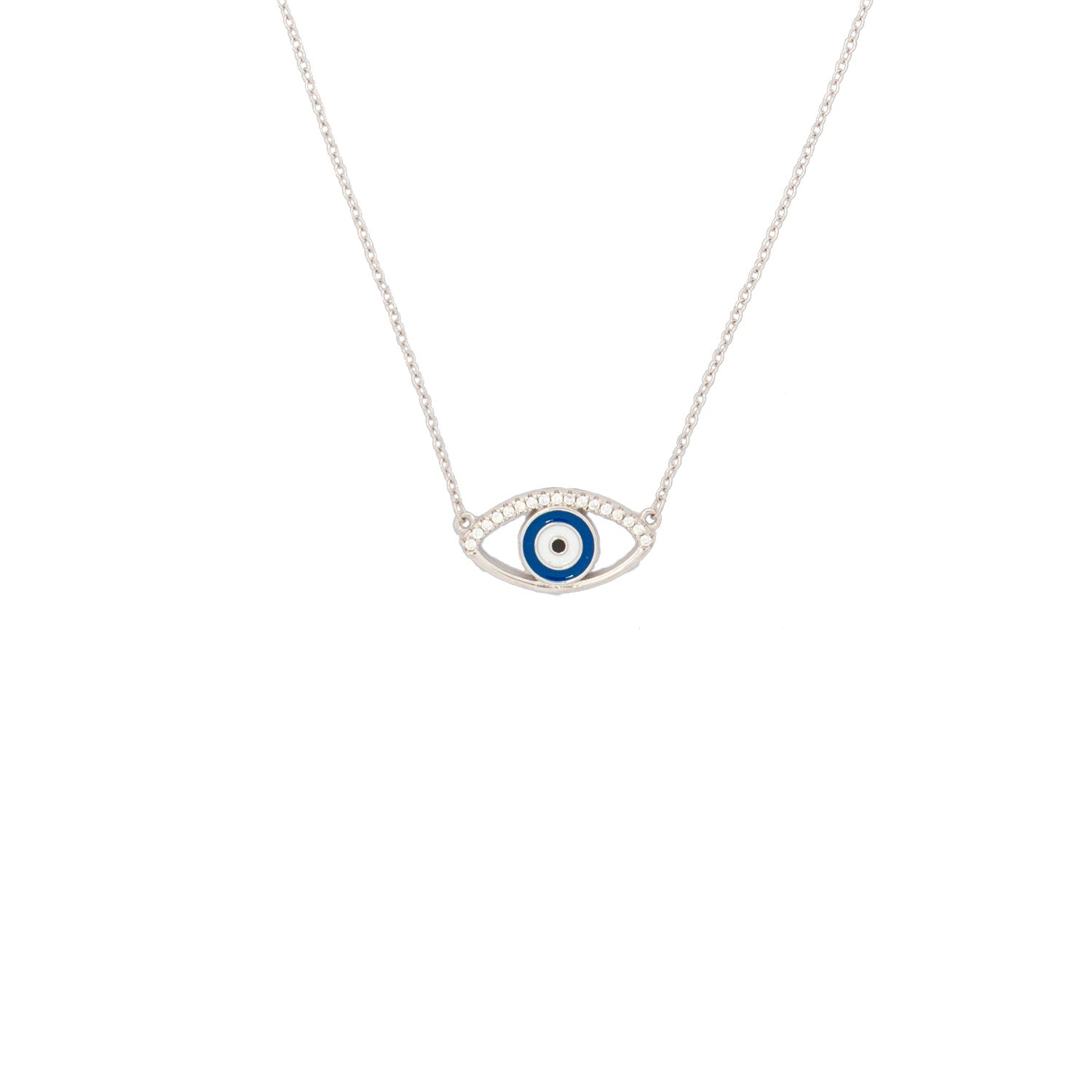925 Silver Evil Eye Necklace
