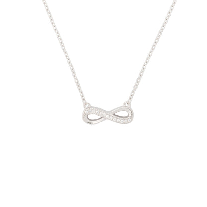 925 Silver Infinity Necklace