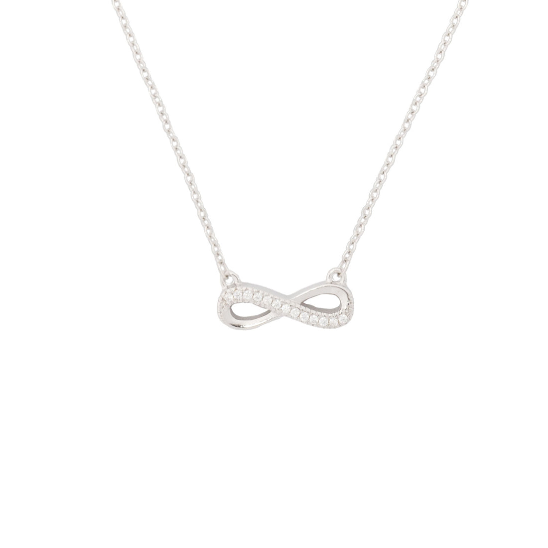 925 Silver Infinity Necklace