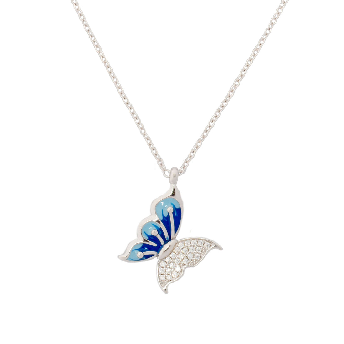 925 Silver Butterfly Necklace