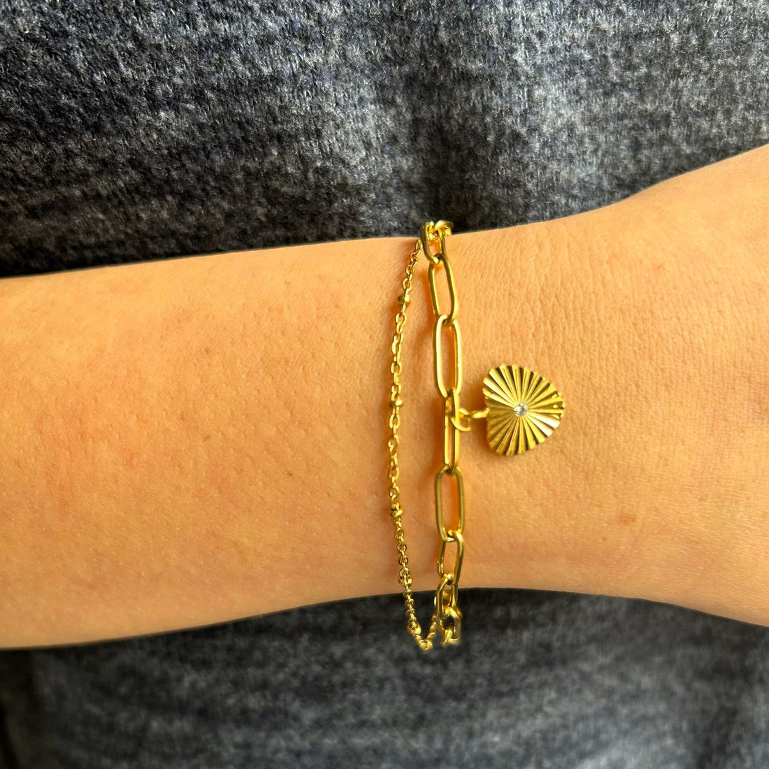 Debonair Heart Loose Bracelet
