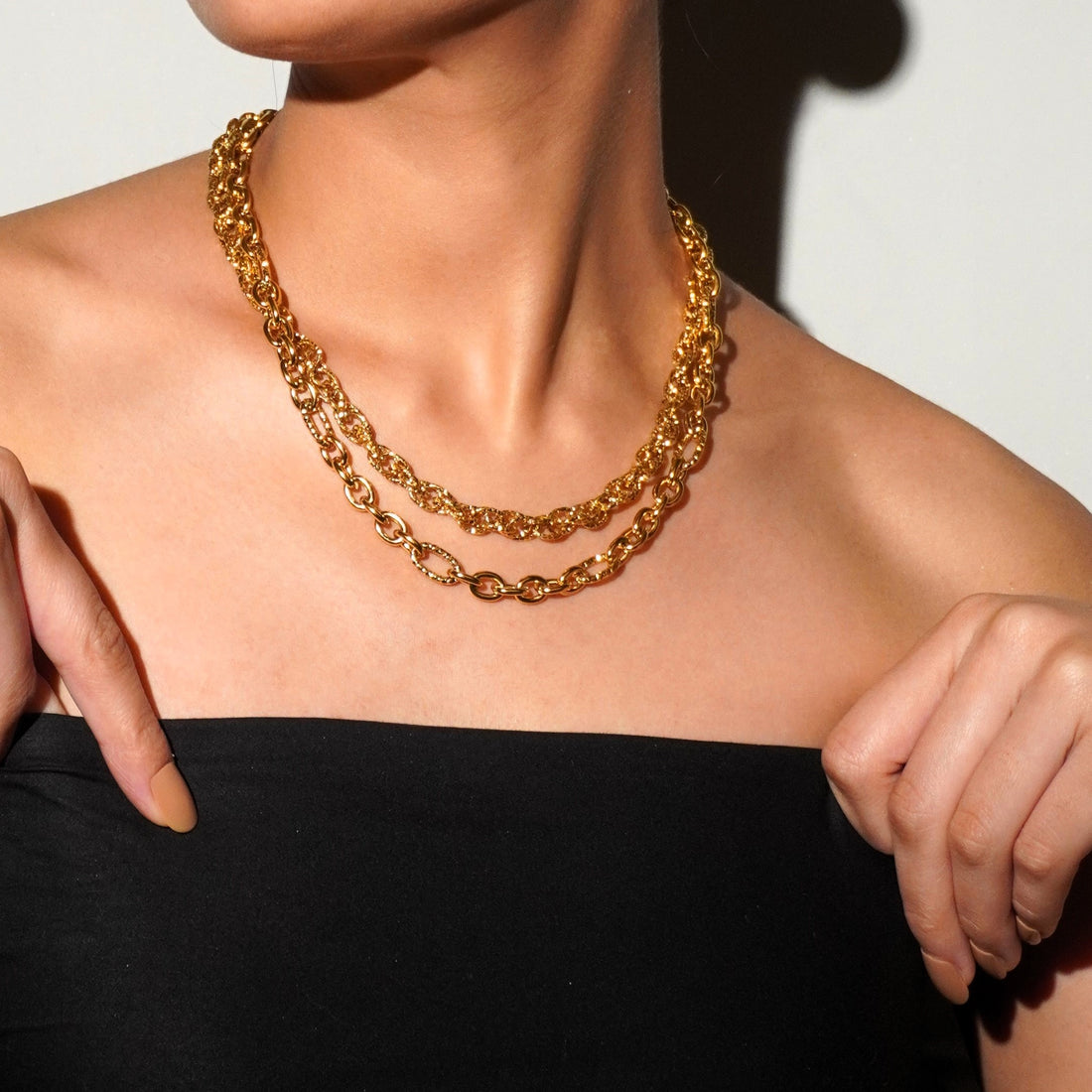 Mesh Gold Chain