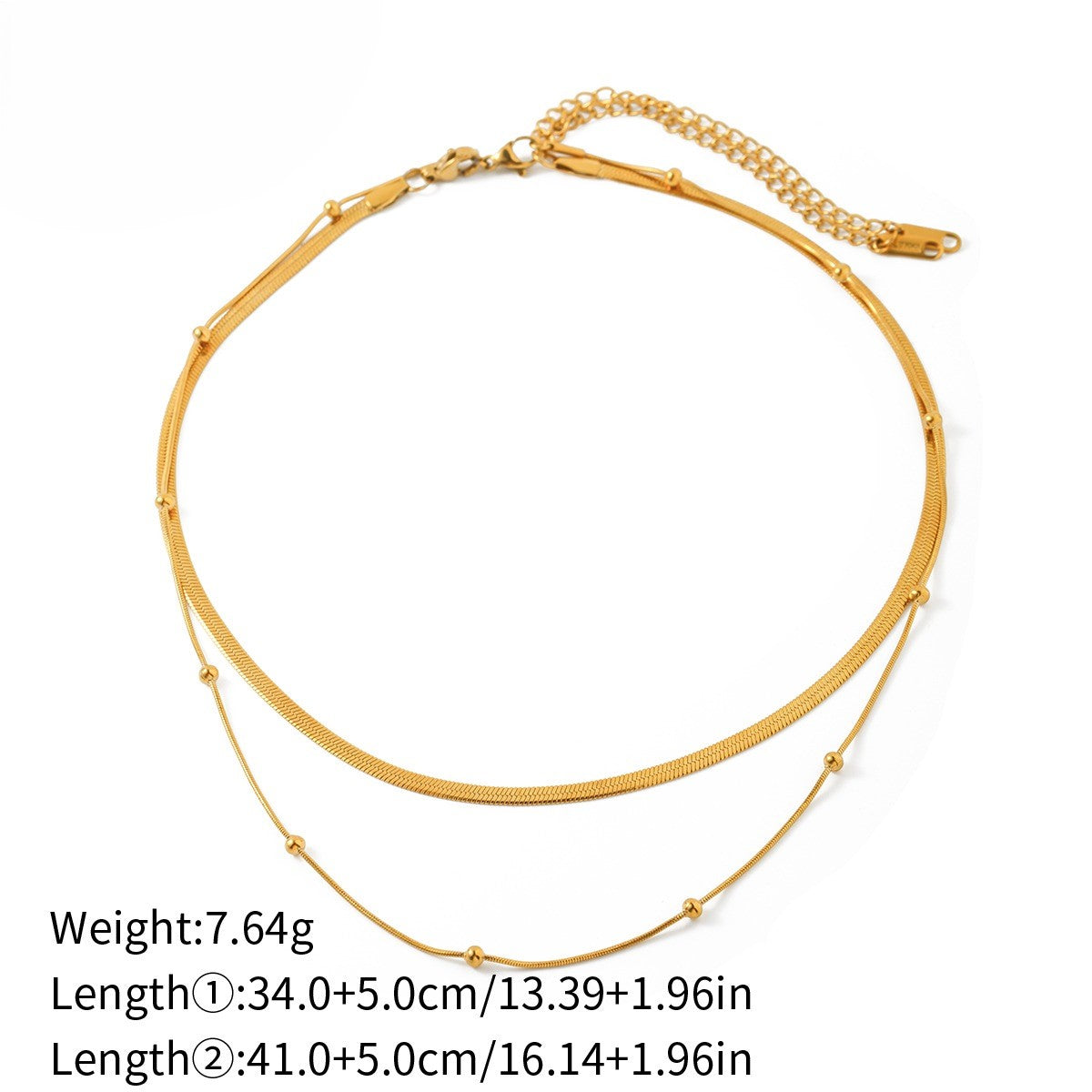 Classic Layers Gold Necklace