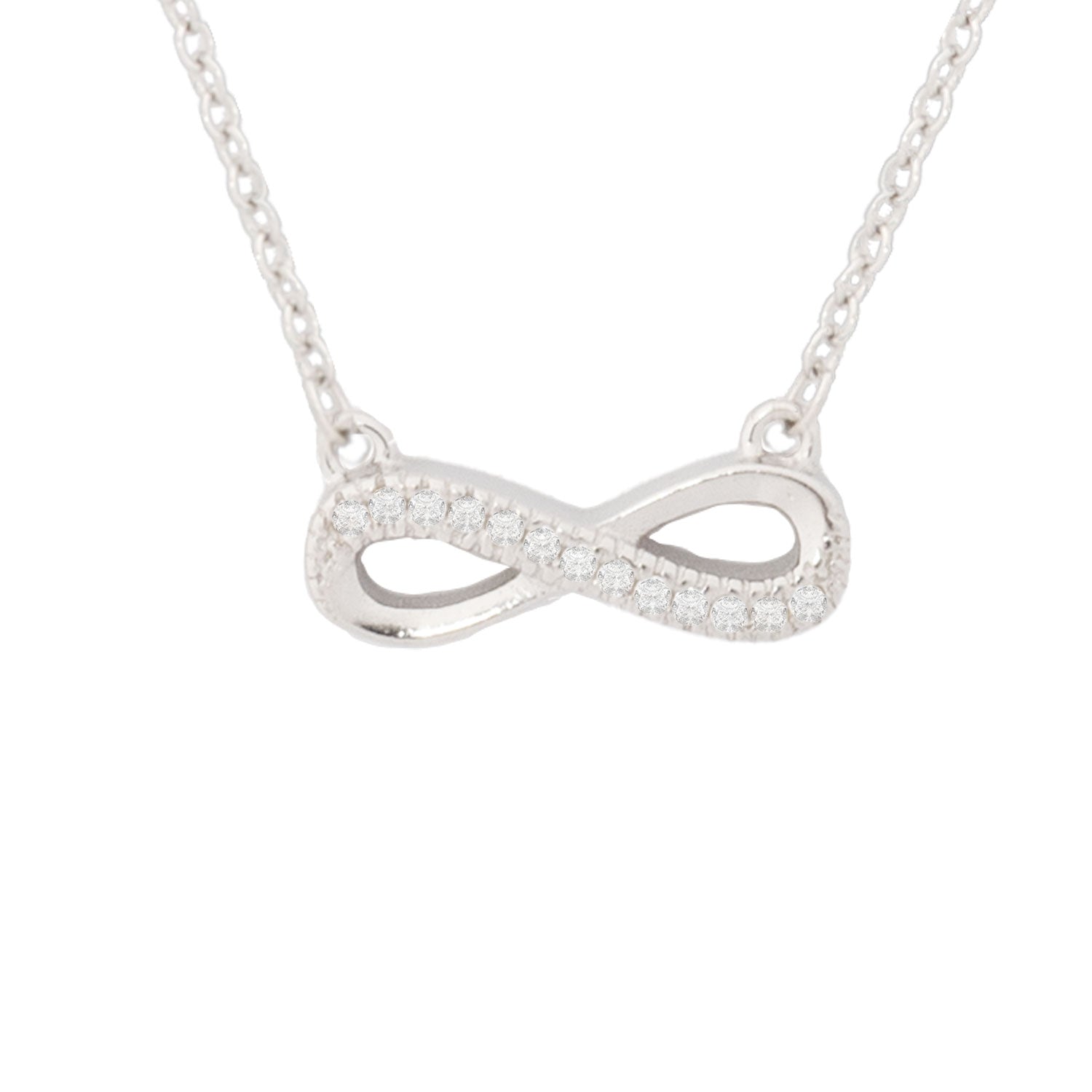 925 Silver Infinity Necklace