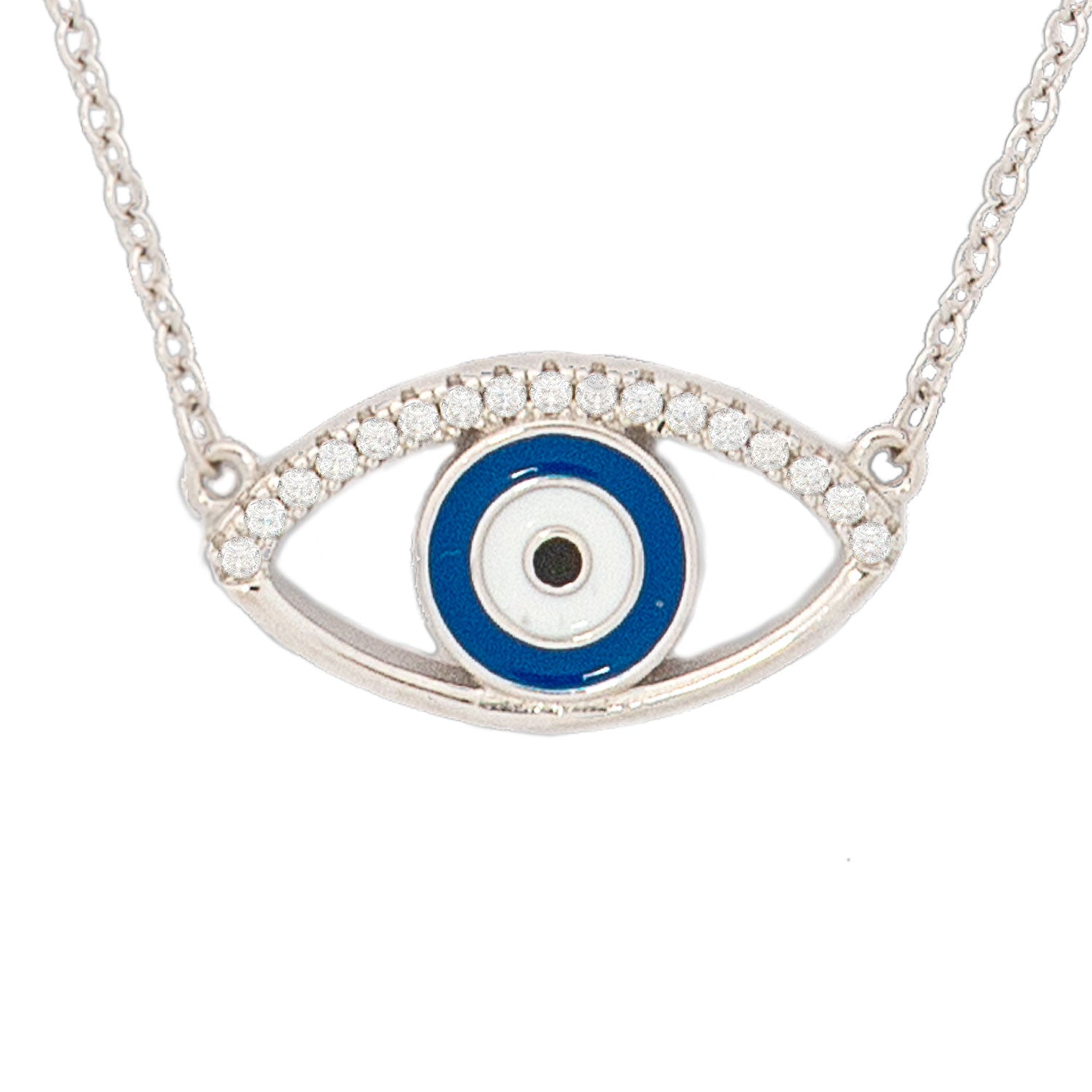 925 Silver Evil Eye Necklace
